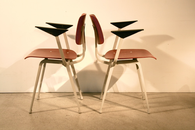 4er-Set Revolt - Chairs von Friso Kramer - 3
