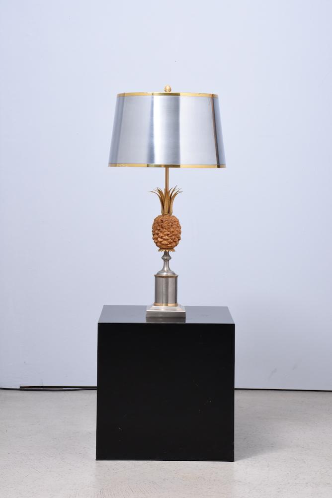 Ananas-Tischleuchte für Maison Charles Paris, 1960er Jahre