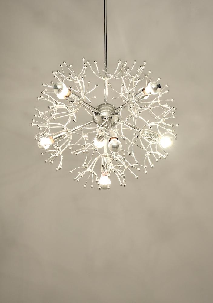 Italienische Sputnik-Lampe, 1960er Jahre