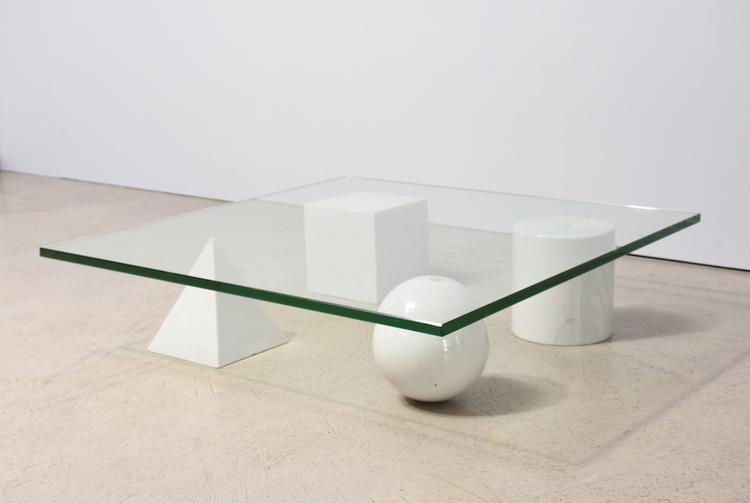 Loungetisch Metaphora von Massimo Vignelli, 1970er Jahre