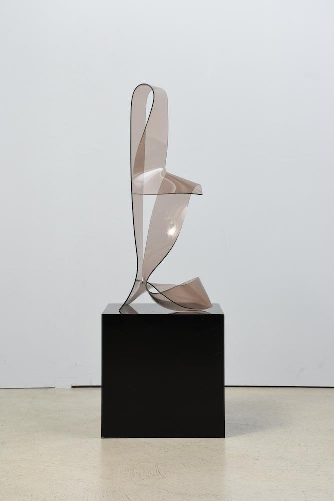 Plexiglas Multiple (rauchglas), signiert ES 20/200, 1970er Jahre