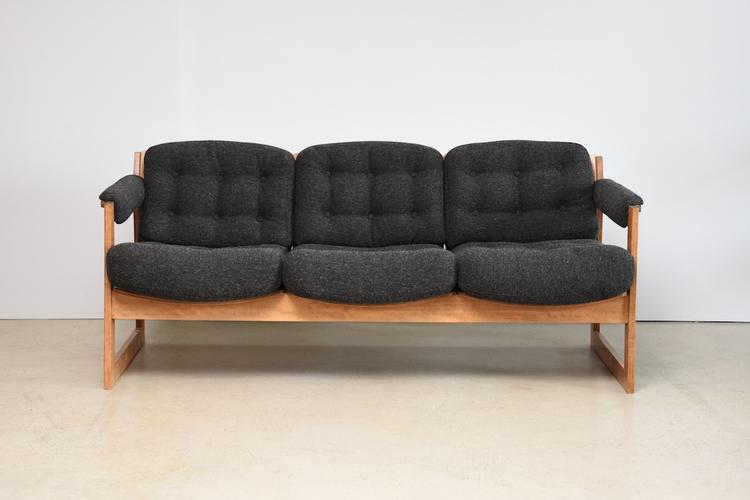 Sofa mit Hocker, horgenglarus 1960er Jahre, seltene Produktion - 1